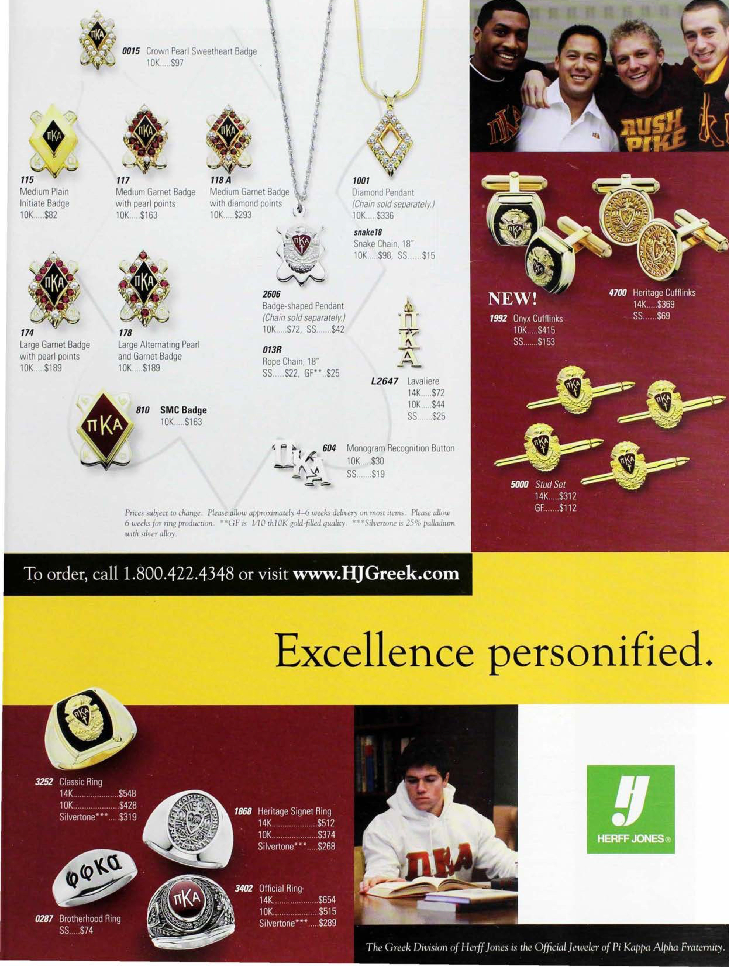 Herff Jones Advertisement, Autumn 2010